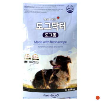 도그닥터 강아지 건식 사료 도그몽 대용량 15kg