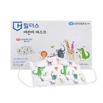 유한킴벌리 유한킴벌리 어린이 마스크 36매 국산 소형 일회용