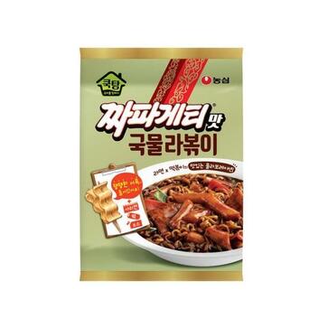 농심 쿡탐 짜파게티맛 국물 라볶이 380g 12개