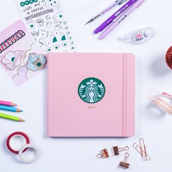 STARBUCKS 2020 스타벅스 다이어리 플래너 핑크