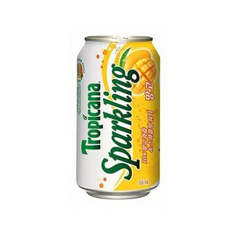 롯데칠성 트로피카나 스파클링 캔 망고 355ml x 24