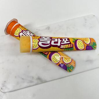 폴라포 패션프루트 35개 1박스 해태 해태제과 폴라포 폴라포패션프루트 과일맛아이스크림