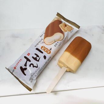 설빙 인절미바 40개 1박스 롯데푸드 롯데 아이스크림도매 설빙인절미바 설빙인절미