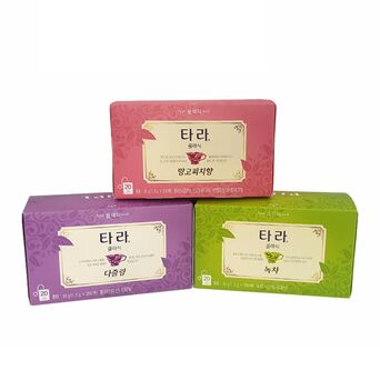 동서식품 동서 타라클래식 20T 녹차 다즐링티 홍차 과일차 티백