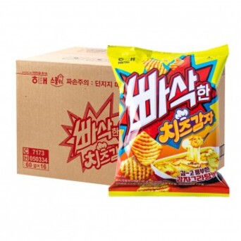 해태 60g 치즈감자 빠삭한 16입