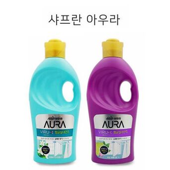 샤프란 아우라 실내건조 진한 섬유유연제 바이럭스