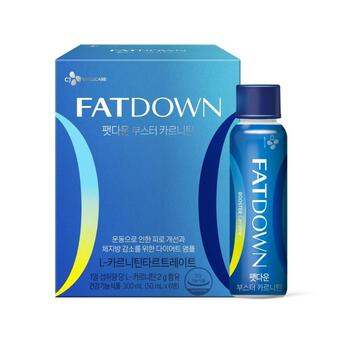리턴업 팻다운 부스터 카르니틴 50ml x 6병 2개