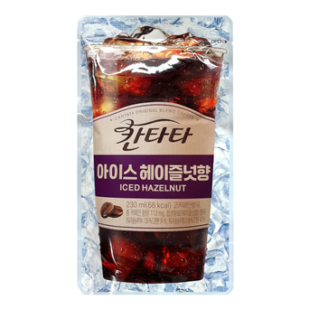 당일출고 칸타타 아이스 헤이즐넛향 230mlx10팩x3박스