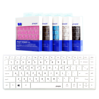 HP 14s-fq0060AU 이쁜색상 문자인쇄 키스킨