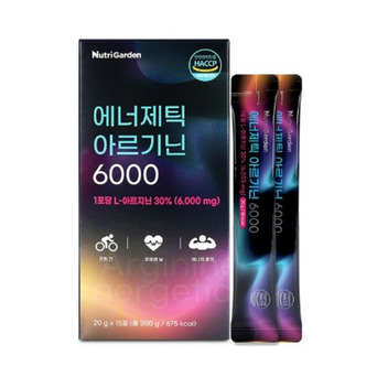 에너제틱 아르기닌 6000 15포 L 아르기닌 액상 고함량 아르기닌 헬스부스터 운동부스터 에너지드링크 운동전음료 기력보충음식