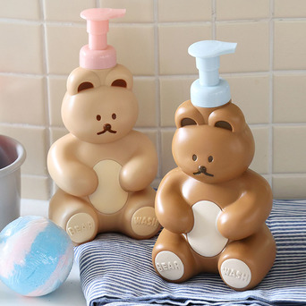 춘복상회협력업체 곰돌이 디스펜서 로마 네 디스펜서 도났도났 샴푸통 핸드워시 디스펜서 주방세제 디스펜서 결혼답례품 신혼부부집들이선물 온라인집들이 자취생선물