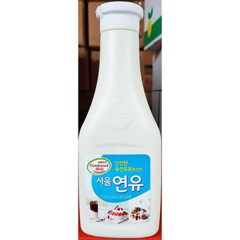 업소용 식당 식자재 재료 서울우유 연유 튜브 500g