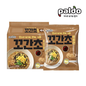 팔고 꼬간초 145g 8봉 고소한 참기름 간장 비빔면 인가신상품