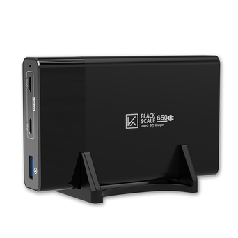 케이안컴퍼니 케이안 USB PD 65W 고속 멀티 충전기 (블랙스케일650)