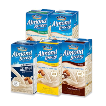 아몬드브리즈 언스위트 오리지널 대용량 950ml x 5 10개 190ml 프로틴 바나나 wh