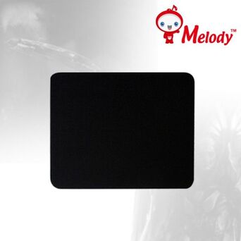 (멜로디)미니 마우스 패드 MSP-02 블랙(소) 마우스패드