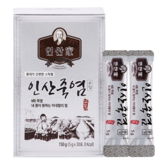 (주)인산가 인산가 9회 죽염분말 스틱형 150g/9회 죽염분말/경남 함양/양치,조리,건강식용/무료배송